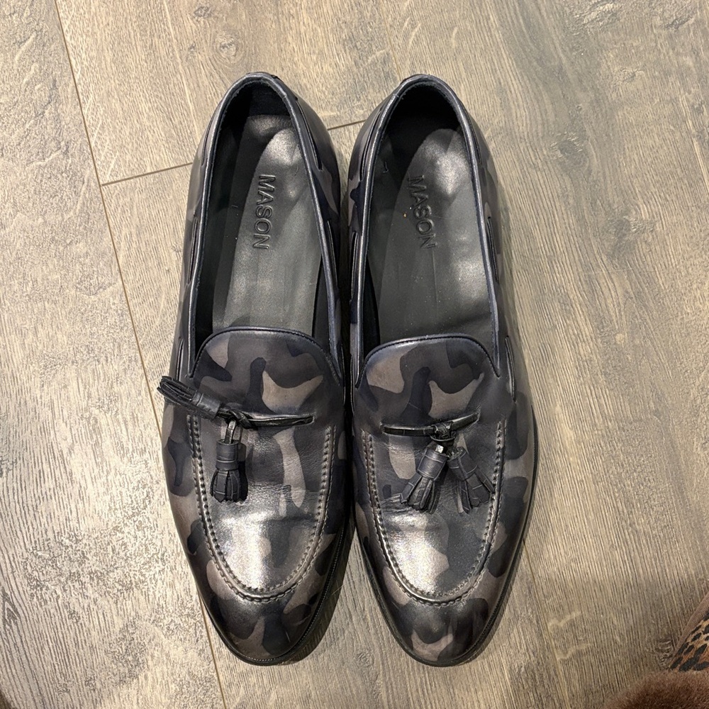 Mason Dark Camouflage Men's Loafers